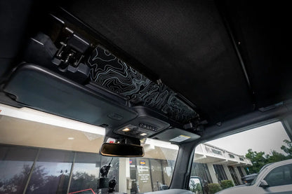 Topo Soft Top Bronco Panel Overlay - 2021+ Bronco Factory Soft Top - 21BRNSFTTOPPANEL-TPAMBL-21BRNSFTTOPPANEL-TPA51L-21BRNSFTTOPPANEL-TPAZL-21BRNSFTTOPPANEL-TPCGL-21BRNSFTTOPPANEL-TPCBNL-  DRIVEN - 1