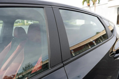 3D Carbon B Pillar Overlay - 2023+ Integra / 2022+ Civic - 23INT3DBPILLAR-  DRIVEN - 1