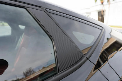 3D Carbon C Pillar Overlay - 2023+ Integra / 2022+ Civic - 23INT3DCPILLAR-  DRIVEN - 1