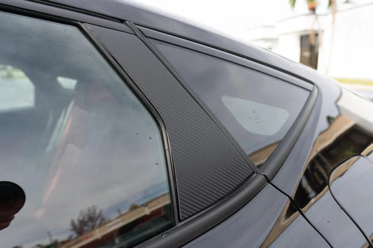 3D Carbon C Pillar Overlay - 2023+ Integra / 2022+ Civic - 23INT3DCPILLAR-  DRIVEN - 1