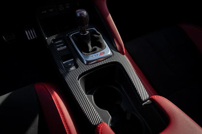 3D Carbon Fiber Manual Shifter Trim Overlay - 2023+ Integra 6MT / 2022+ Civic 6MT - 23INT6MTSHIFTER-3DB-  DRIVEN - 5