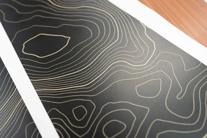 Topographic Map Premium Print Vinyl Rolls (3' or 6') - Matte Finish - 67339b2baf629-67339b2c8076f-21BRNBPILLAR4PT-TPAMB-67339b266e5e7-21BRNBPILLAR4PT-TPA51L-  DRIVEN - 4