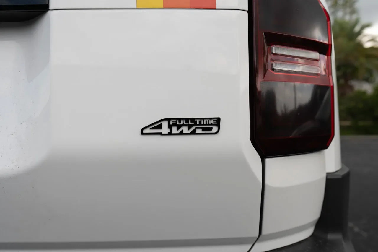 FULL TIME 4WD Acrylic Laser Series Tailgate Badge - 2024+ Land Cruiser / GX550 / 2025+ 4Runner Limited - 24LC250-FT4WD-  DRIVEN - 1