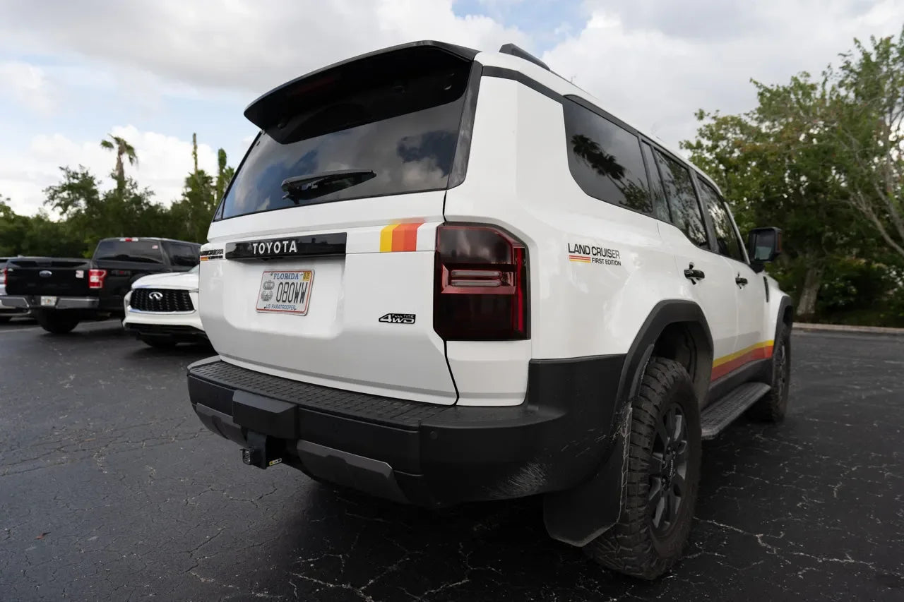 FULL TIME 4WD Acrylic Laser Series Tailgate Badge - 2024+ Land Cruiser / GX550 / 2025+ 4Runner Limited - 24LC250-FT4WD-  DRIVEN - 3