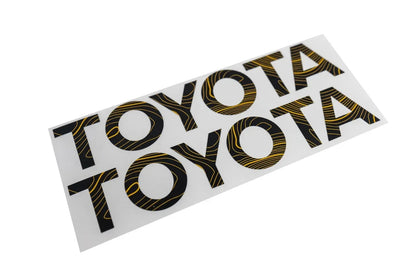 "TOYOTA" Topo Rear Tailgate Emblem Overlays - 2024+ Land Cruiser - 24LC250-RT-TOYOTA-TPWH-24LC250-RT-TOYOTA-TPHB-24LC250-RT-TOYOTA-TPVB-24LC250-RT-TOYOTA-TPAG-24LC250-RT-TOYOTA-TPSO-  DRIVEN - 17