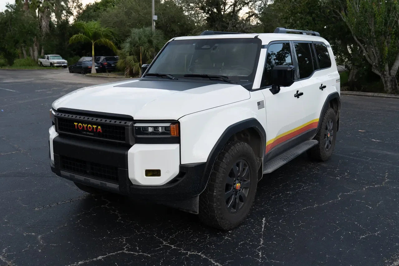 Hood Overlay 1.0 - 2024+ Land Cruiser - 24LCHD-MB-24LCHD-MBX2-24LCHD-EGB-24LCHD-EGBX2-24LCHD-WH-  DRIVEN - 4