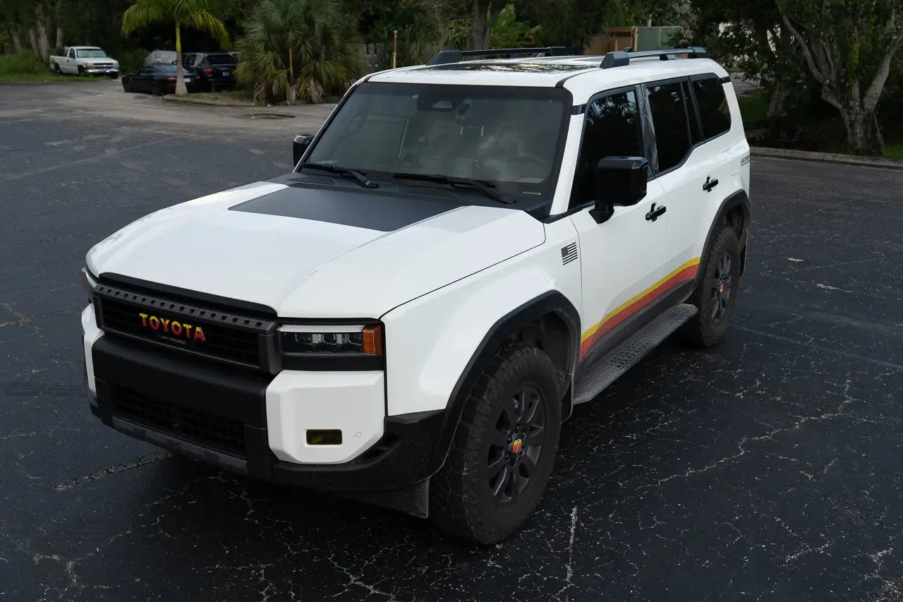 Hood Overlay 1.0 - 2024+ Land Cruiser - 24LCHD-MB-24LCHD-MBX2-24LCHD-EGB-24LCHD-EGBX2-24LCHD-WH-  DRIVEN - 3