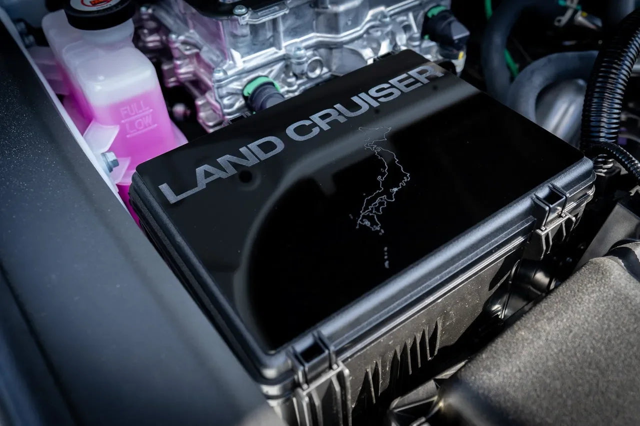 Passenger Side Fuse Box Acrylic Plate - 2024+ Land Cruiser - 24LC-PSFBAPT-24LC-PSFBAPH-24LC-PSFBAPTFE-  DRIVEN - 2