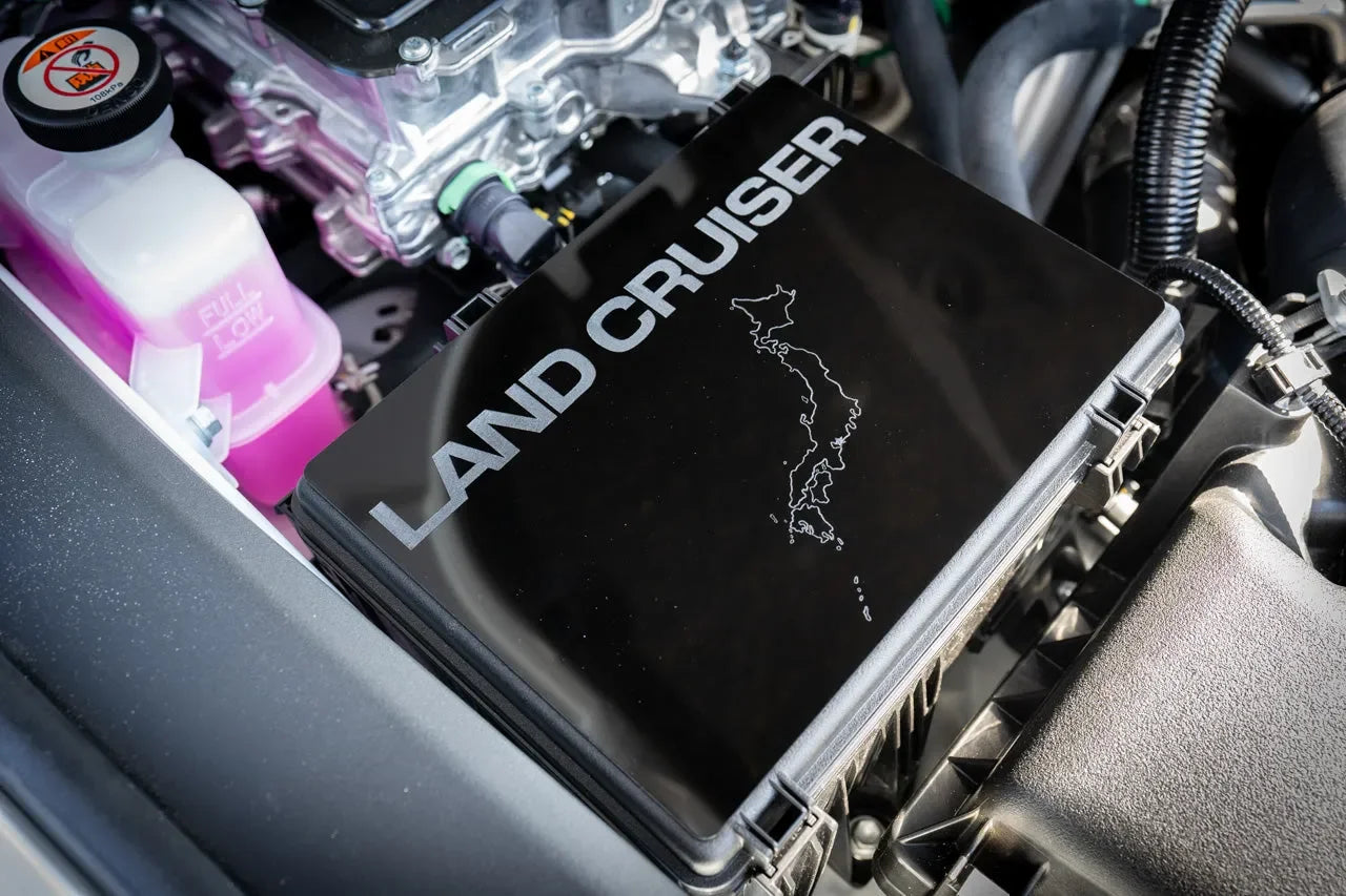 Passenger Side Fuse Box Acrylic Plate - 2024+ Land Cruiser - 24LC-PSFBAPT-24LC-PSFBAPH-24LC-PSFBAPTFE-  DRIVEN - 3