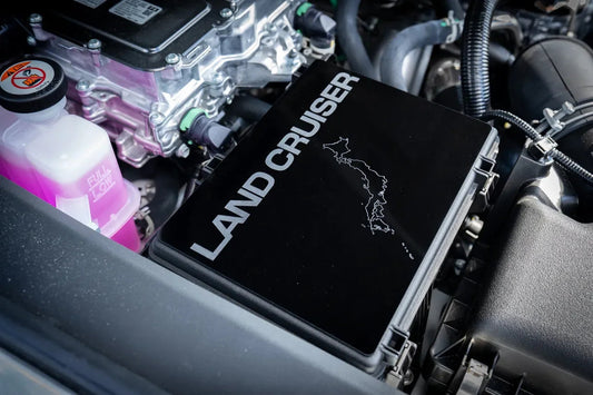Passenger Side Fuse Box Acrylic Plate - 2024+ Land Cruiser - 24LC-PSFBAPT-24LC-PSFBAPH-24LC-PSFBAPTFE-  DRIVEN - 1