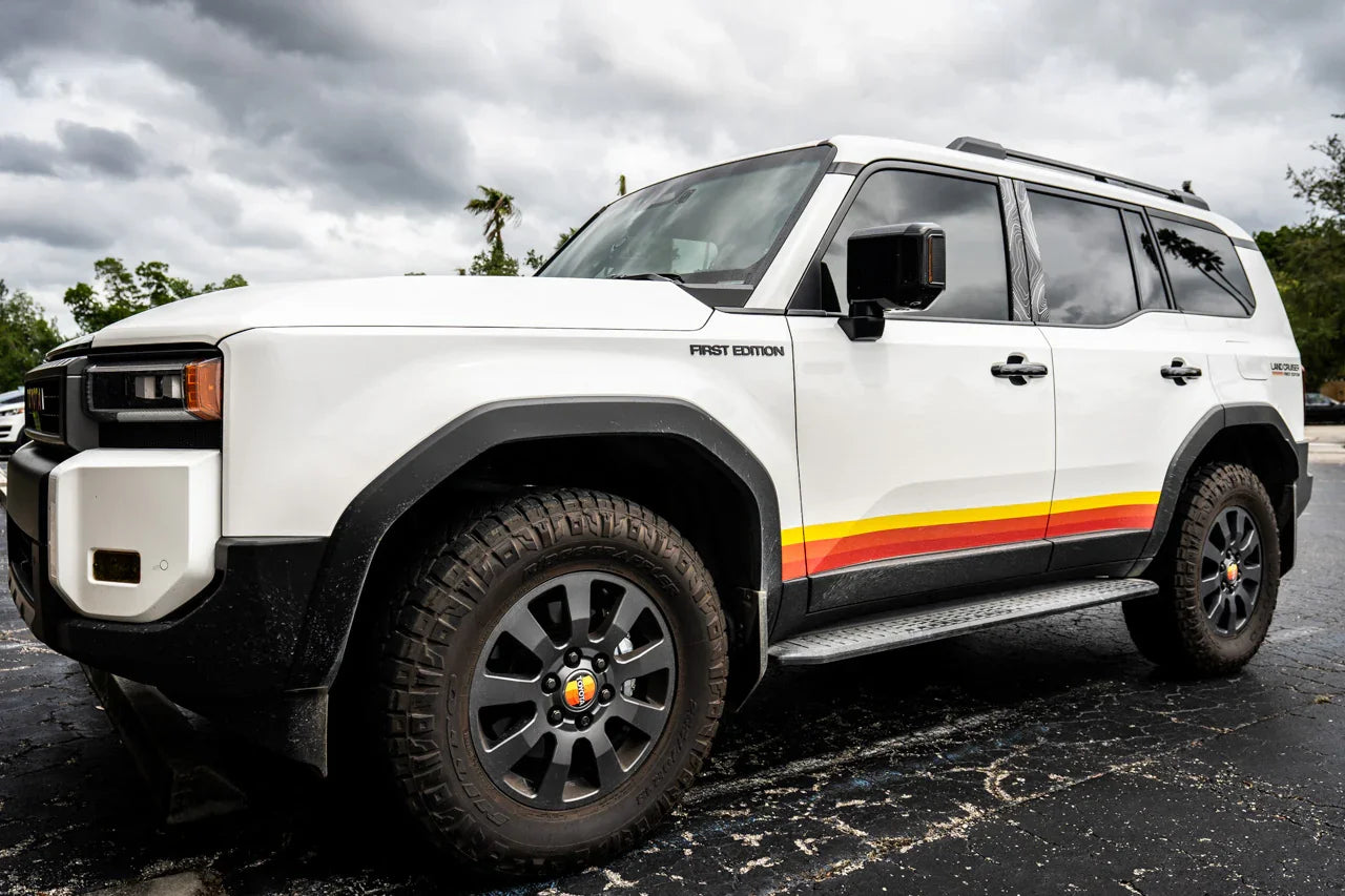 First Edition LC 250 Acrylic Fender Badges (Pair) - 2024+ Land Cruiser - 24LC250-FENFEB-  DRIVEN - 4