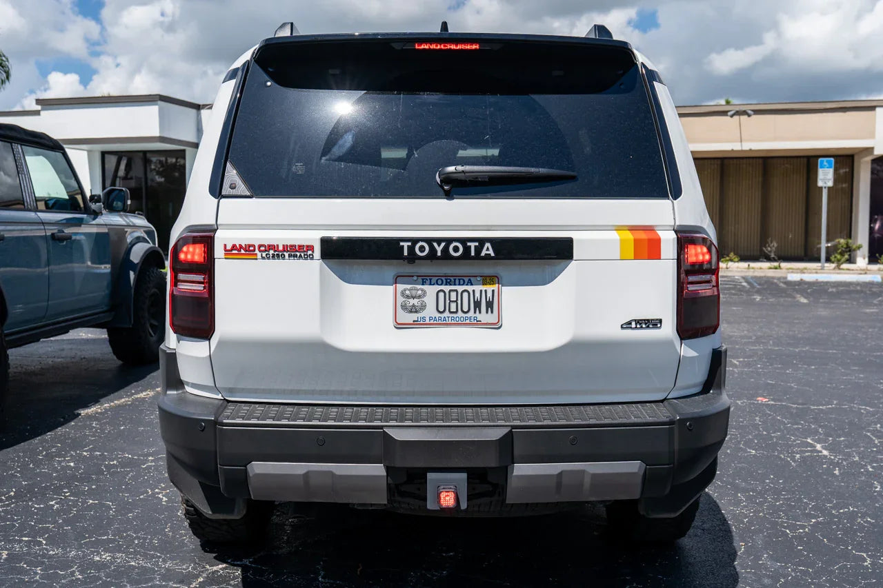 Third Brake Light Overlay - 2024+ Land Cruiser / GX 550 / 2025+ 4Runner - LC2503BK-LC-254RUN3BK-4RUN-LC2503BK-TY-LC2503BK-GX-LC2503BK-FE-  DRIVEN - 7