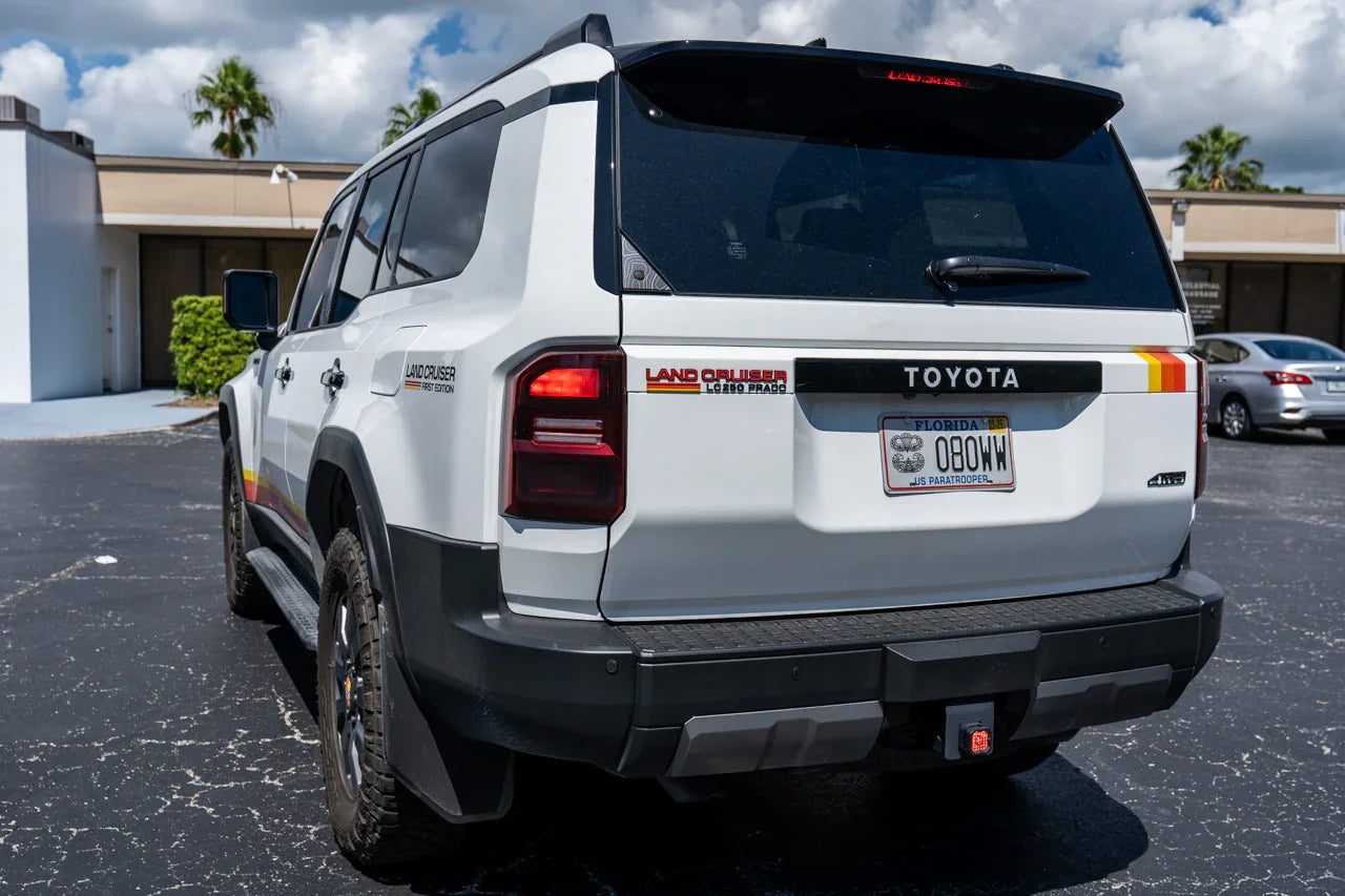 Third Brake Light Overlay - 2024+ Land Cruiser / GX 550 / 2025+ 4Runner - LC2503BK-LC-254RUN3BK-4RUN-LC2503BK-TY-LC2503BK-GX-LC2503BK-FE-  DRIVEN - 3