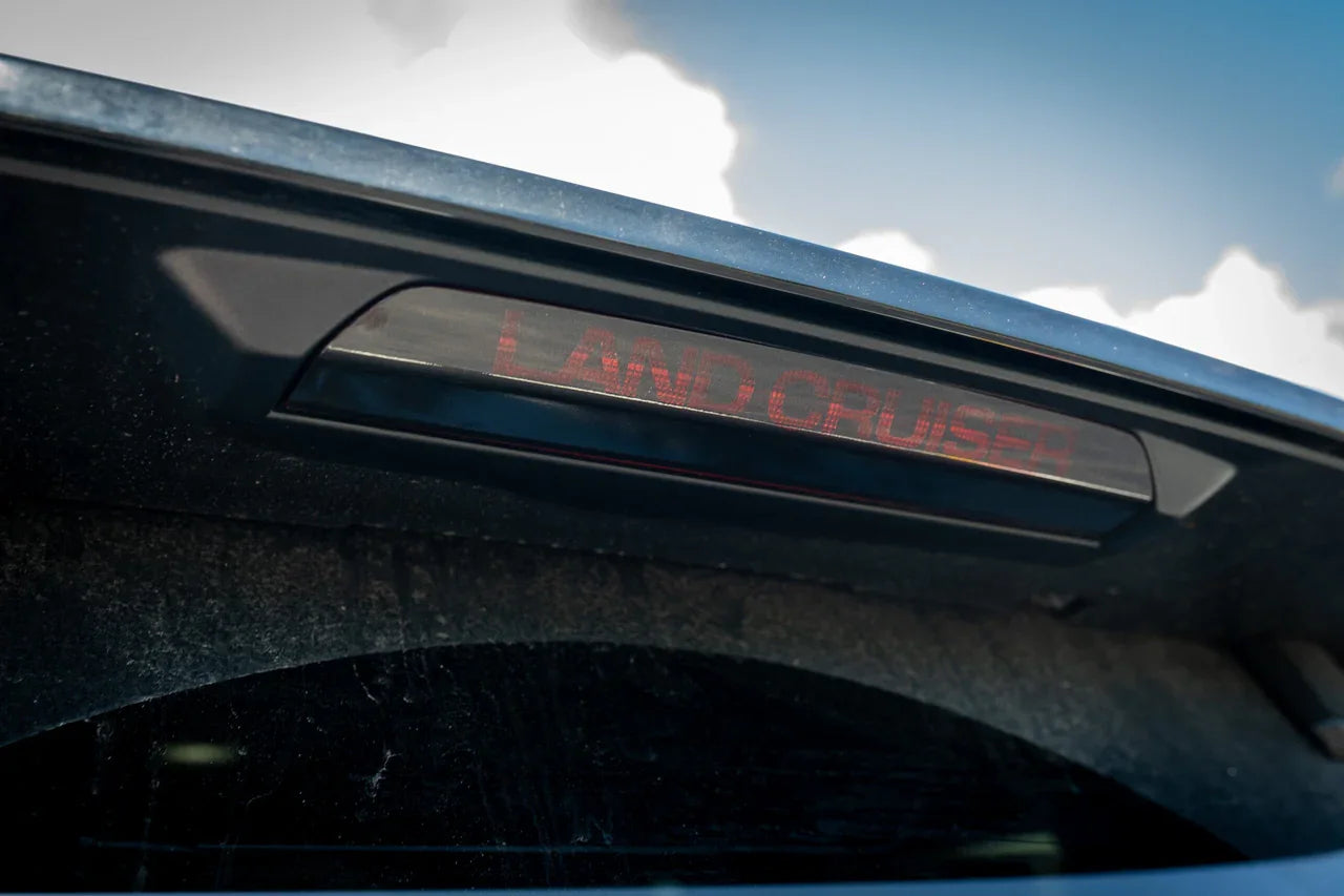 Third Brake Light Overlay - 2024+ Land Cruiser / GX 550 / 2025+ 4Runner - LC2503BK-LC-254RUN3BK-4RUN-LC2503BK-TY-LC2503BK-GX-LC2503BK-FE-  DRIVEN - 8