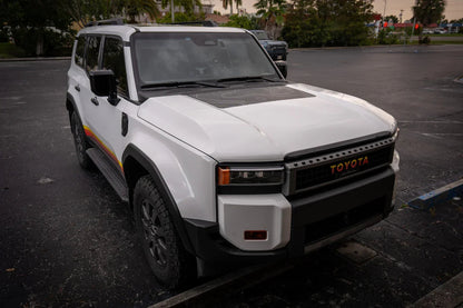 Topographic Hood Overlay (Printed Series) - 2024+ Land Cruiser - 24LCHD-TP-24LCHD-TPX2-  DRIVEN - 4