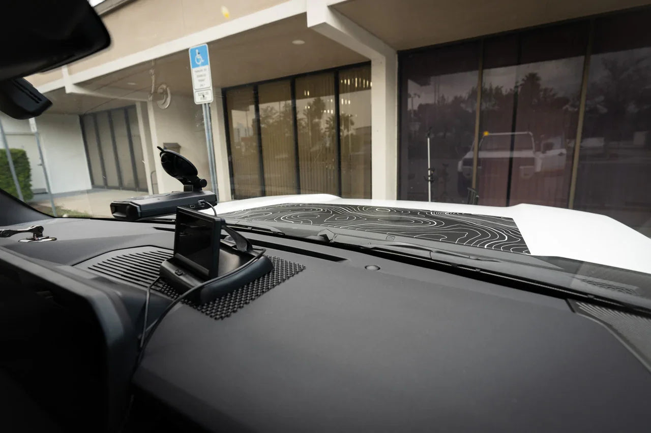 Topographic Hood Overlay (Printed Series) - 2024+ Land Cruiser - 24LCHD-TP-24LCHD-TPX2-  DRIVEN - 7