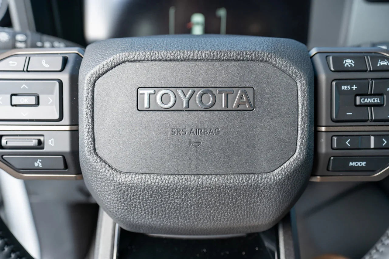 Heritage Steering Wheel Overlay - 2024+ Land Cruiser - 24LC250-SB-ST.TRI-24LC250-SB-ST.TRIB-24LC250-SB-ST.TRIS-  DRIVEN - 9