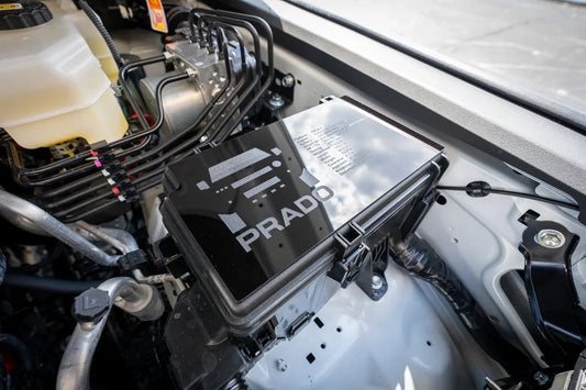 Driver Side Fuse Box Acrylic Plate - 2024+ Land Cruiser - 24LC-DSFBPRADO-1-24LC-DSFBPRADO-2-  DRIVEN - 1