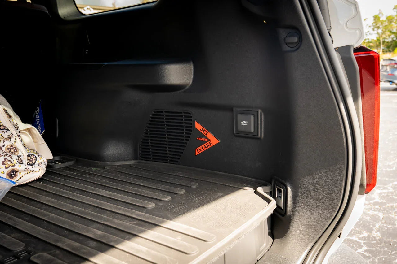 Intake Warning Stickers - 2024+ Land Cruiser - 24LANDCRUISERINTAKE-JET-  DRIVEN - 1