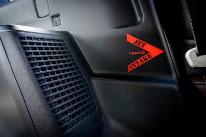 Intake Warning Stickers - 2024+ Land Cruiser - 24LANDCRUISERINTAKE-JET-  DRIVEN - 3