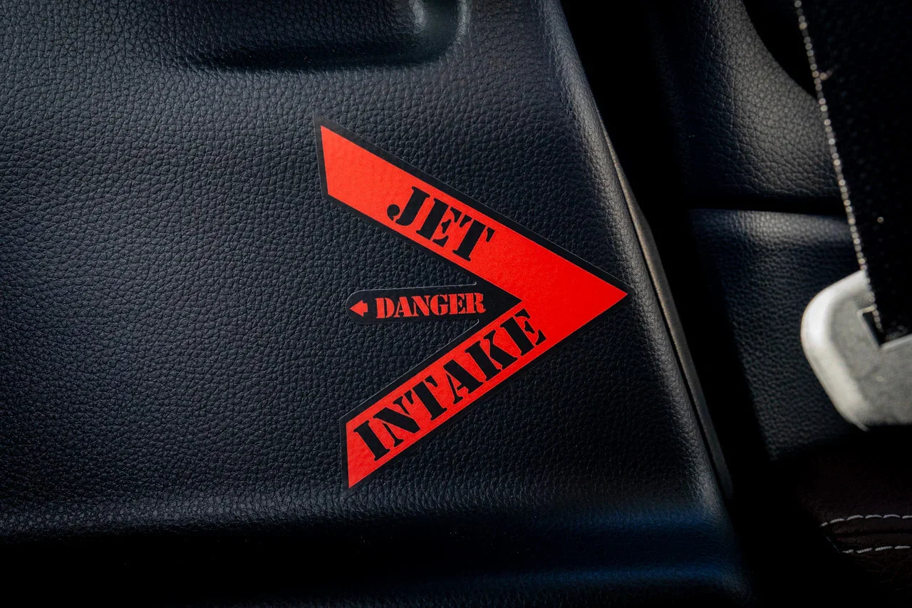 Intake Warning Stickers - 2024+ Land Cruiser - 24LANDCRUISERINTAKE-JET-  DRIVEN - 4
