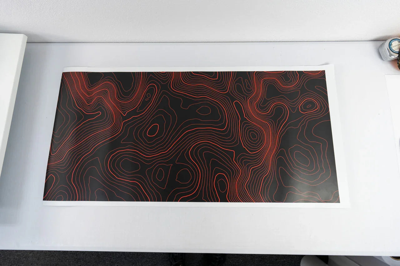 Topographic Map Premium Print Vinyl Rolls (3' or 6') - Matte Finish - 67339b2baf629-67339b2c8076f-21BRNBPILLAR4PT-TPAMB-67339b266e5e7-21BRNBPILLAR4PT-TPA51L-  DRIVEN - 3