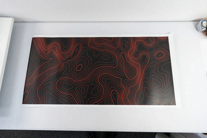 Topographic Map Premium Print Vinyl Rolls (3' or 6') - Matte Finish - 67339b2baf629-67339b2c8076f-21BRNBPILLAR4PT-TPAMB-67339b266e5e7-21BRNBPILLAR4PT-TPA51L-  DRIVEN - 3