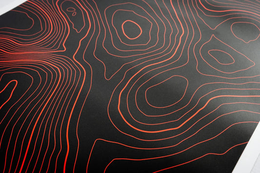 Topographic Map Premium Print Vinyl Rolls (3' or 6') - Matte Finish - 67339b2baf629-67339b2c8076f-21BRNBPILLAR4PT-TPAMB-67339b266e5e7-21BRNBPILLAR4PT-TPA51L-  DRIVEN - 2