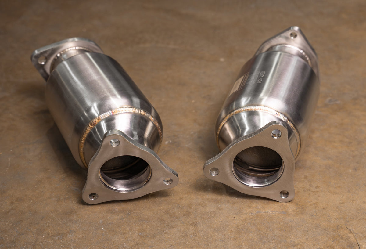 Chevy Corvette C8 / C8 Z06 400 Cell Catted Downpipes