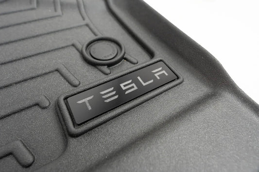 Single Tesla Logo Emblem for Weathertech All Weather Floor Mats (Model S, Model X, Model 3, Model Y) - WTTESLA- DRIVEN - 2