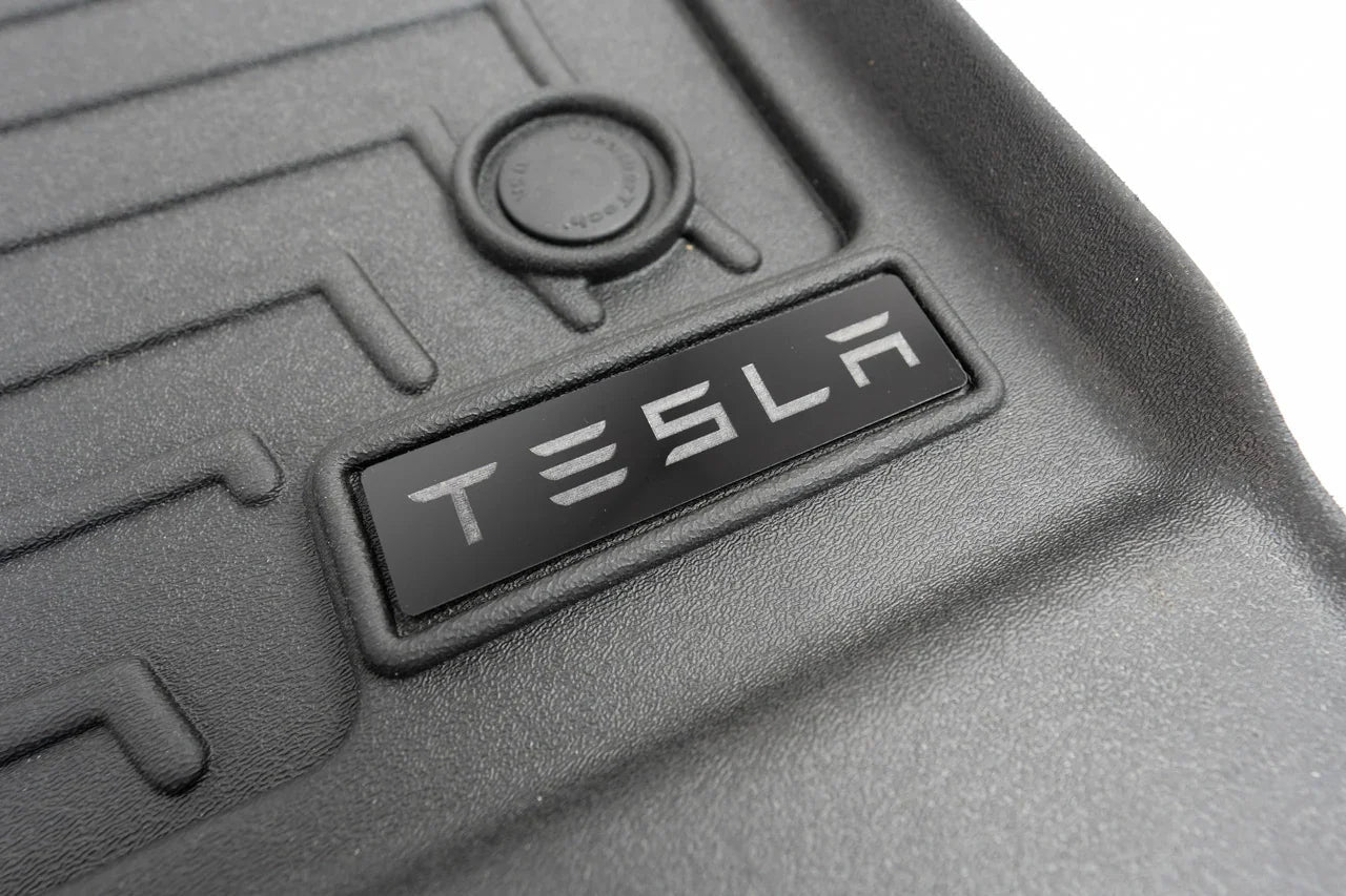 Single Tesla Logo Emblem for Weathertech All Weather Floor Mats (Model S, Model X, Model 3, Model Y) - WTTESLA-  DRIVEN - 1