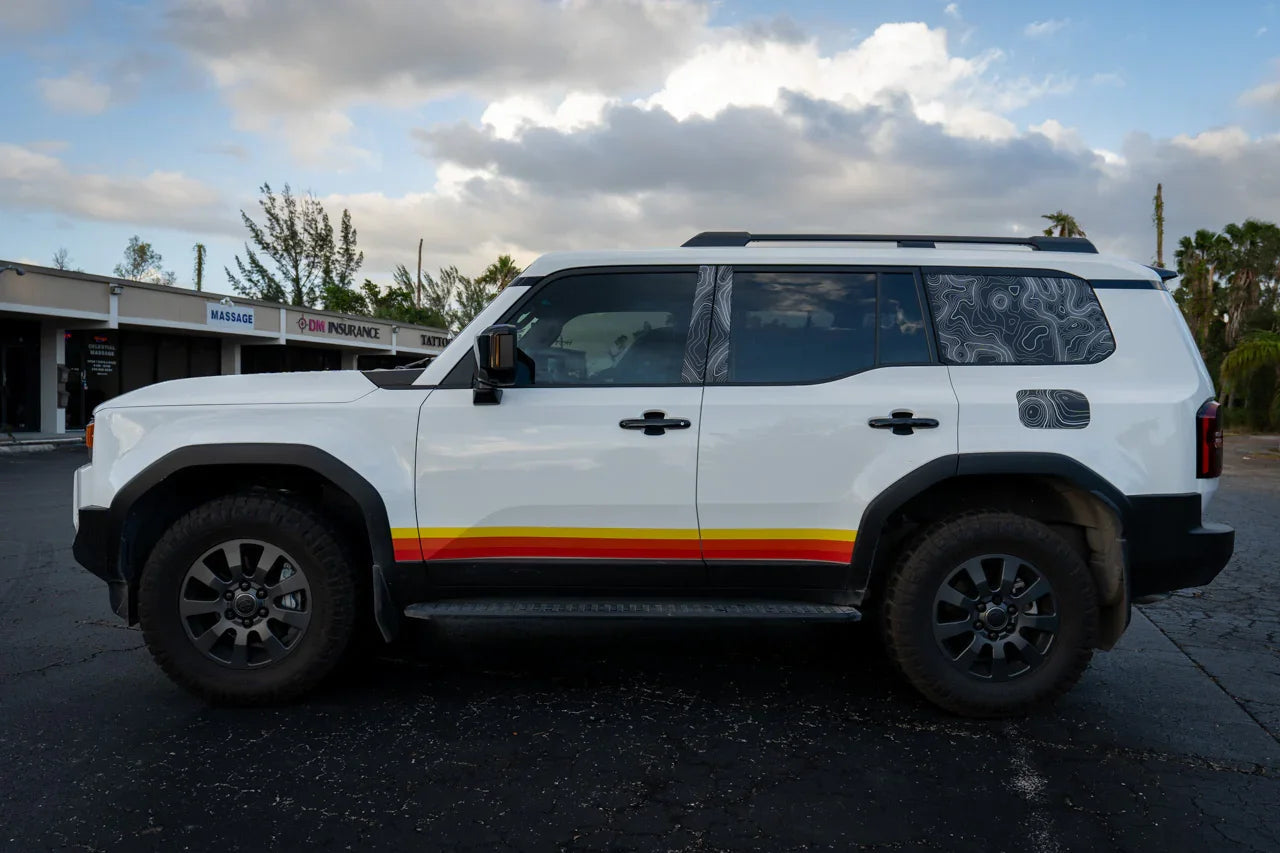 Topographic Rear Window Map Overlays - 2024+ Land Cruiser - 24LCRWTOPO-HB-24LCRWTOPO-A51-24LCRWTOPO-CAR-24LCRWTOPO-CO-24LCRWTOPO-DS-  DRIVEN - 8