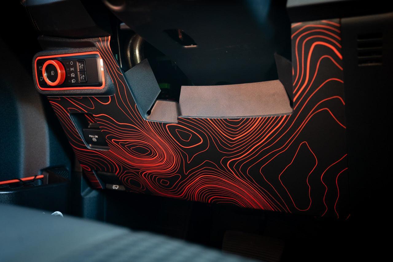 Topo Understeering Panel Overlay (Printed Series) - 2023+ Bronco (Type B) - 21BRNUNDERSTR-TPAMBL-21BRNUNDERSTR-TPA51L-21BRNUNDERSTR-TPAZL-21BRNUNDERSTR-TPCGL-21BRNUNDERSTR-TPCBNL-  DRIVEN - 1