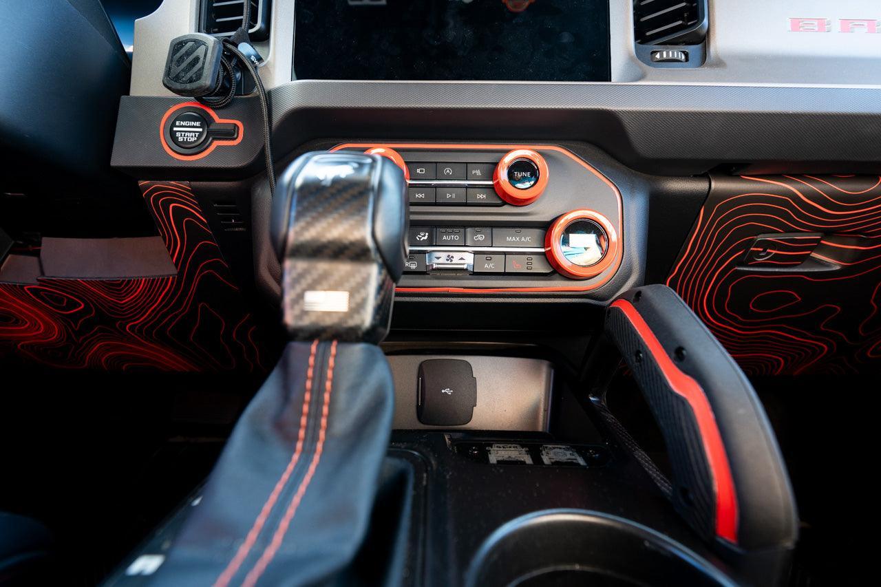 Topo Understeering Panel Overlay (Printed Series) - 2023+ Bronco (Type B) - 21BRNUNDERSTR-TPAMBL-21BRNUNDERSTR-TPA51L-21BRNUNDERSTR-TPAZL-21BRNUNDERSTR-TPCGL-21BRNUNDERSTR-TPCBNL-  DRIVEN - 3