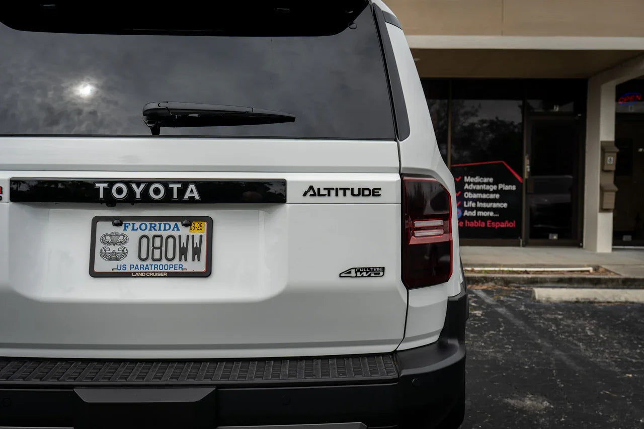 ALTITUDE LC 250 Acrylic Laser Series Tailgate Badge - 2024+ Land Cruiser - 24LC250-ALT-  DRIVEN - 2