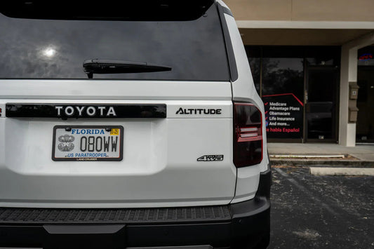 ALTITUDE LC 250 Acrylic Laser Series Tailgate Badge - 2024+ Land Cruiser - 24LC250-ALT-  DRIVEN - 2