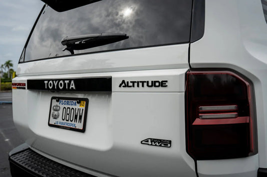 ALTITUDE LC 250 Acrylic Laser Series Tailgate Badge - 2024+ Land Cruiser - 24LC250-ALT-  DRIVEN - 1