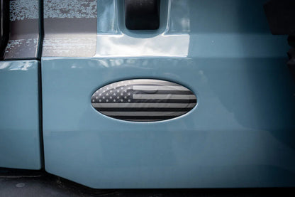 Freedom Series Rear Oval Overlays - 2021+ Bronco - sku-49942740369727-21BRNOVALFREE-BW-sku-49942241378623-21BRNDASH3FREE-TBL-21BRNDASH3FREE-TRL-  DRIVEN - 1