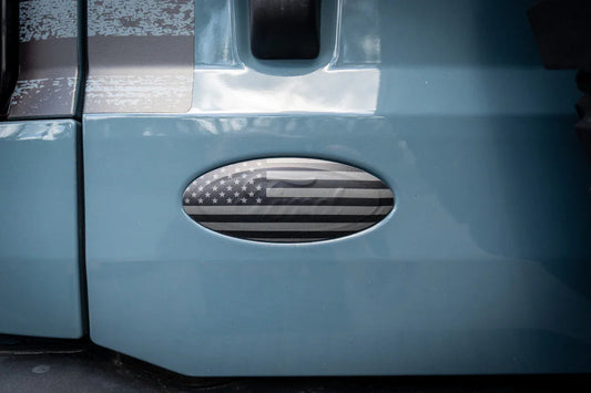 Freedom Series Rear Oval Overlays - 2021+ Bronco - sku-49942740369727-21BRNOVALFREE-BW-sku-49942241378623-21BRNDASH3FREE-TBL-21BRNDASH3FREE-TRL-  DRIVEN - 1