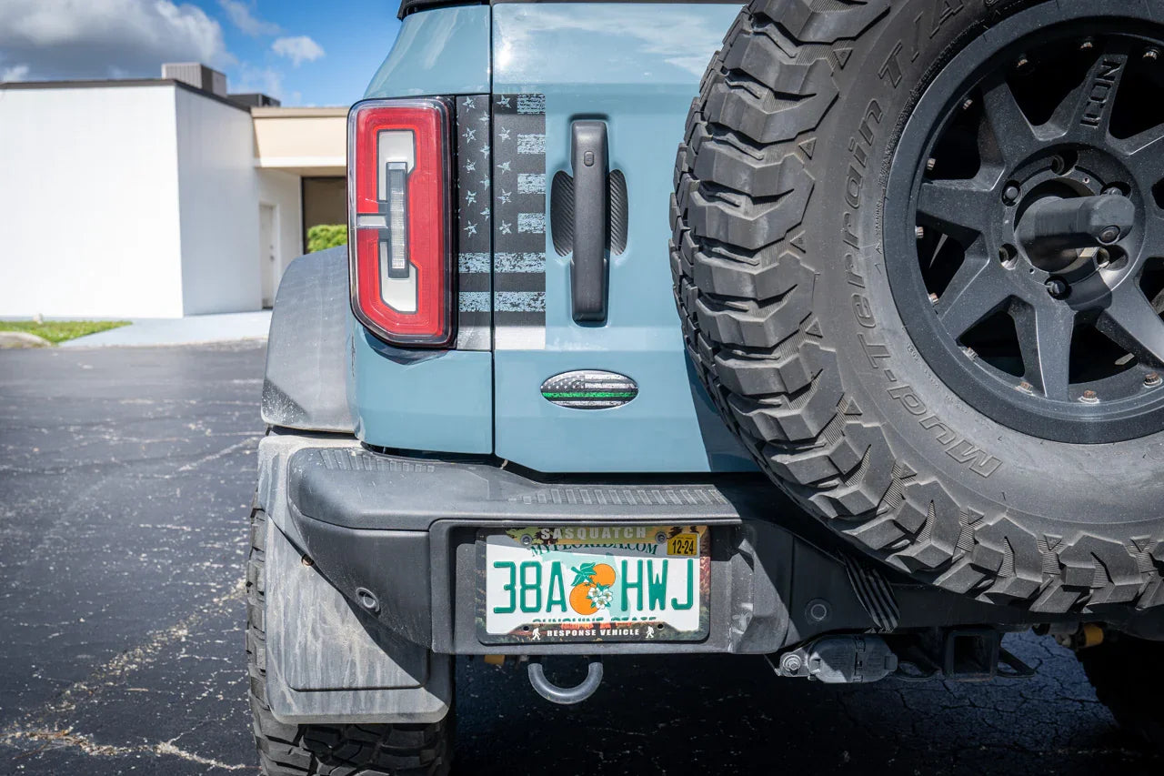 Freedom Series Rear Oval Overlays - 2021+ Bronco - sku-49942740369727-21BRNOVALFREE-BW-sku-49942241378623-21BRNDASH3FREE-TBL-21BRNDASH3FREE-TRL-  DRIVEN - 5