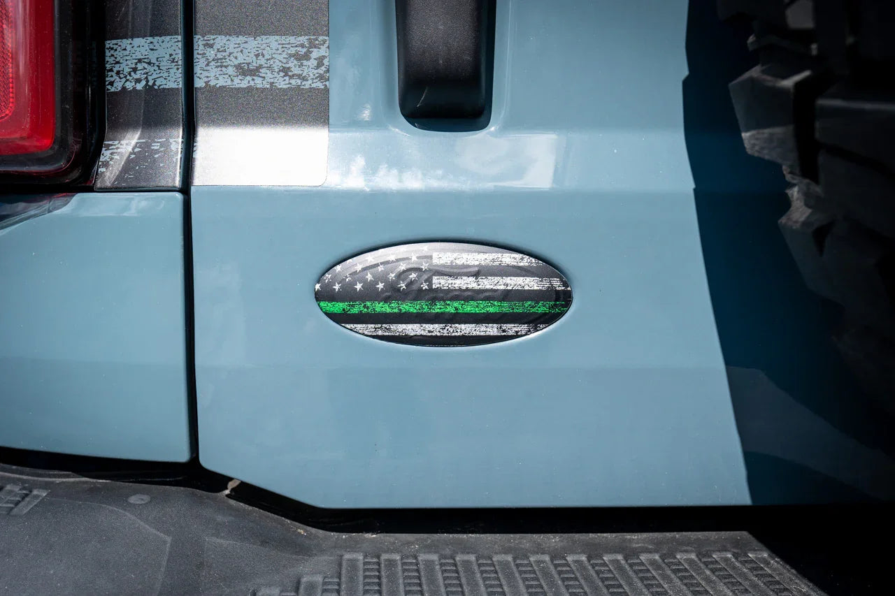 Freedom Series Rear Oval Overlays - 2021+ Bronco - sku-49942740369727-21BRNOVALFREE-BW-sku-49942241378623-21BRNDASH3FREE-TBL-21BRNDASH3FREE-TRL-  DRIVEN - 6