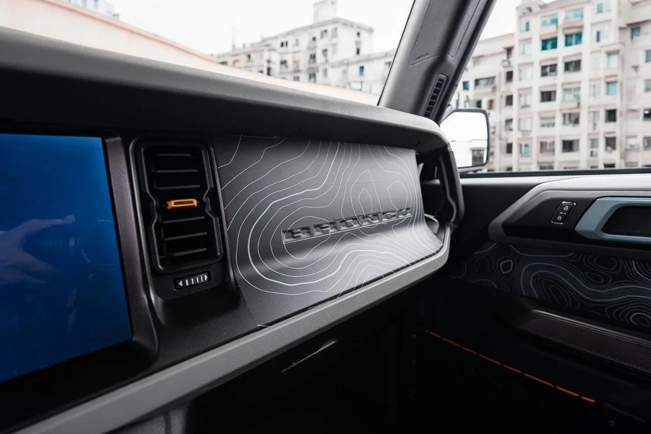 Topo 3 Piece Dash Kit (Printed Series) - 2021+ Bronco - 21BRNDASH3PC-TPAMBL-21BRNDASH3PC-TPA51L-21BRNDASH3PC-TPAZL-21BRNDASH3PC-TPCGL-21BRNDASH3PC-TPCBNL-  DRIVEN - 18