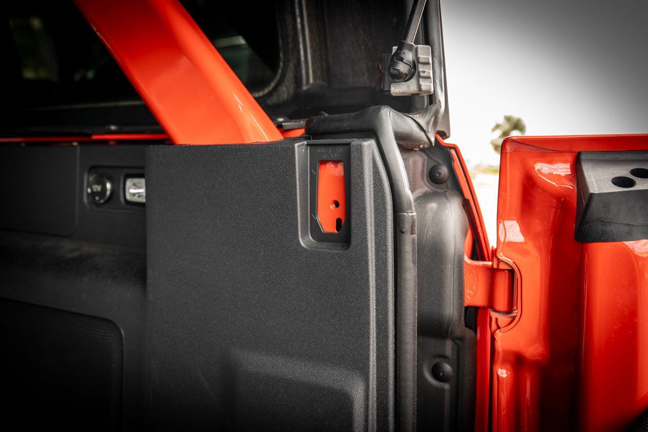 Laser Series Acrylic Covers for Soft Top Ready Holes - 2021+ Bronco - 21BRNSFTTPRDYCVR-PL-21BRNSFTTPRDYCVR-DAF-21BRNSFTTPRDYCVR-SAS-21BRNSFTTPRDYCVR-SASV2-  DRIVEN - 3