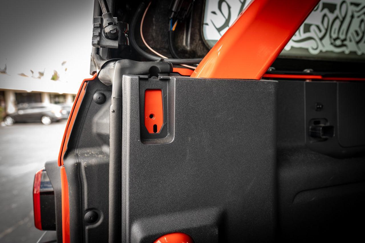 Laser Series Acrylic Covers for Soft Top Ready Holes - 2021+ Bronco - 21BRNSFTTPRDYCVR-PL-21BRNSFTTPRDYCVR-DAF-21BRNSFTTPRDYCVR-SAS-21BRNSFTTPRDYCVR-SASV2-  DRIVEN - 4