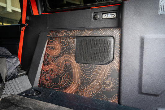 Topo Cargo Area Overlay Kit Part 1 (Printed Series) - 2021+ Bronco 4 Door - 21BRNCARGOPT1-TPAMBL-21BRNCARGOPT1-TPA51L-21BRNCARGOPT1-TPAZL-21BRNCARGOPT1-TPCGL-21BRNCARGOPT1-TPCBNL-  DRIVEN - 1