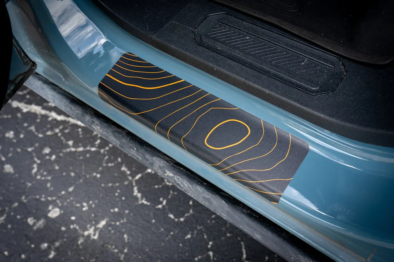 Croc Strips Door Sill Protectors - 2021+ Bronco - 21BRONCODS-CMB4-21BRONCODS-CMB2-21BRONCODS-TP4-sku-50006860890431-21BRONCODS-SAS4-  DRIVEN - 5