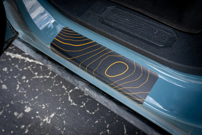 Croc Strips Door Sill Protectors - 2021+ Bronco - 21BRONCODS-CMB4-21BRONCODS-CMB2-21BRONCODS-TP4-sku-50006860890431-21BRONCODS-SAS4-  DRIVEN - 5