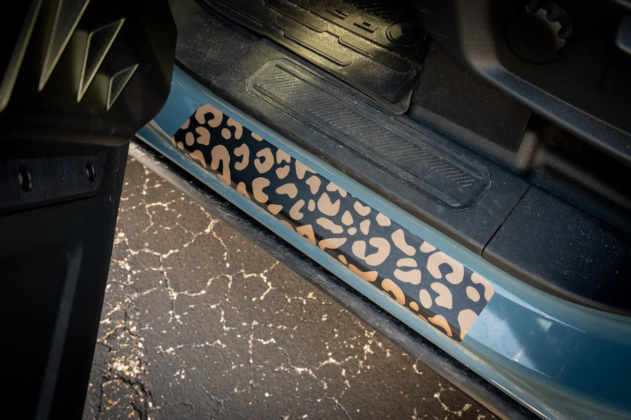 Croc Strips Door Sill Protectors - 2021+ Bronco - 21BRONCODS-CMB4-21BRONCODS-CMB2-21BRONCODS-TP4-sku-50006860890431-21BRONCODS-SAS4-  DRIVEN - 11