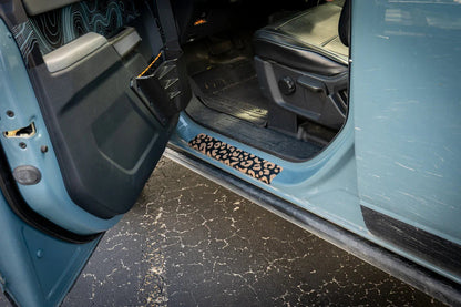 Croc Strips Door Sill Protectors - 2021+ Bronco - 21BRONCODS-CMB4-21BRONCODS-CMB2-21BRONCODS-TP4-sku-50006860890431-21BRONCODS-SAS4-  DRIVEN - 10