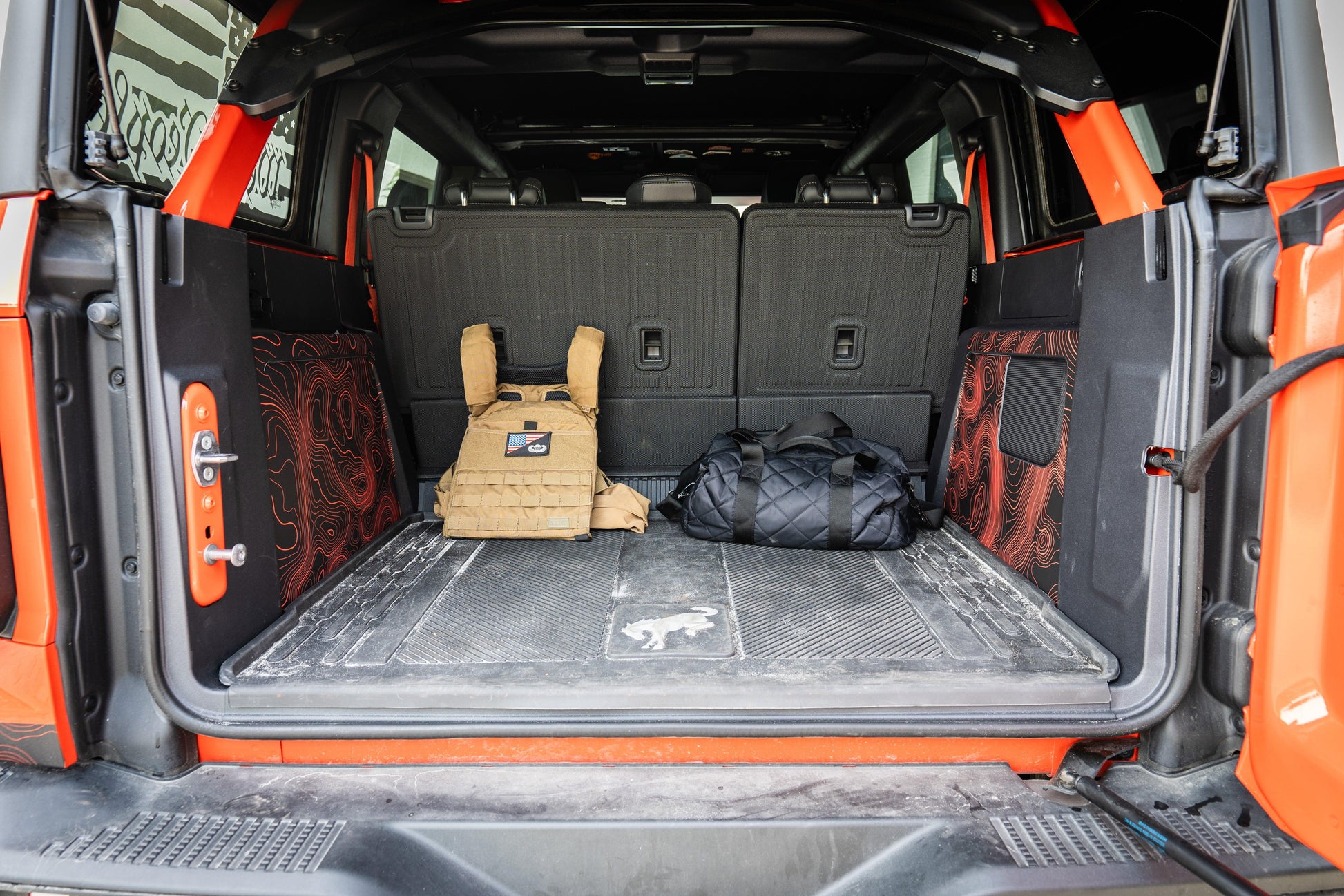 Topo Cargo Area Overlay Kit Part 1 (Printed Series) - 2021+ Bronco 4 Door - 21BRNCARGOPT1-TPAMBL-21BRNCARGOPT1-TPA51L-21BRNCARGOPT1-TPAZL-21BRNCARGOPT1-TPCGL-21BRNCARGOPT1-TPCBNL-  DRIVEN - 18